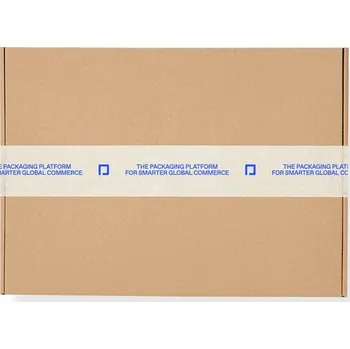 Lepicí páska PACKFACE – Papírová lepicí páska 50 mm x 60 m bílá