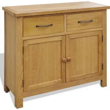 Organizace kuchyně vidaXL Marketos Komoda 90 x 33,5 x 83 cm masivní dubové dřevo
