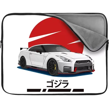 pouzdro na notebook Sablio Obal na notebook Nissan GTR 35 Japonské slunce - 13