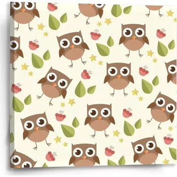 Obraz Sablio Obraz Sovy - 50x50 cm