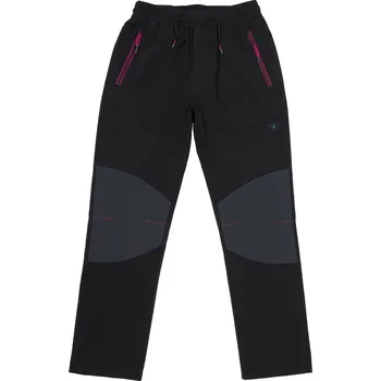 xcena Softshellové černé vyteplené tepláky Velikost: 146