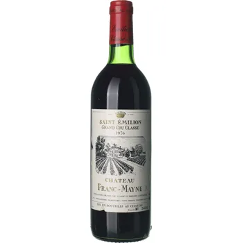 Víno Archivní víno 1976 Chateau Franc Mayne Saint-Emilion 0,75 l