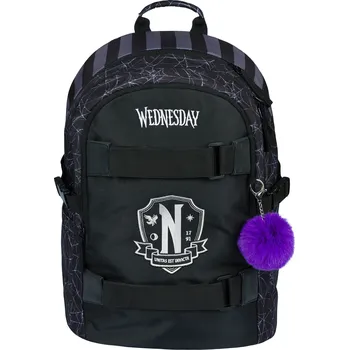 Školní batoh Školní batoh BAAGL s více přihrádkami, černý, 25 l