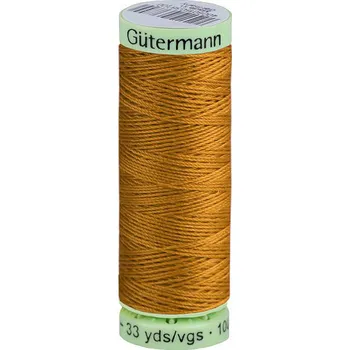 Nit Polyesterové nitě Gütermann Jeans návin 30 m béžová sytá 1 ks