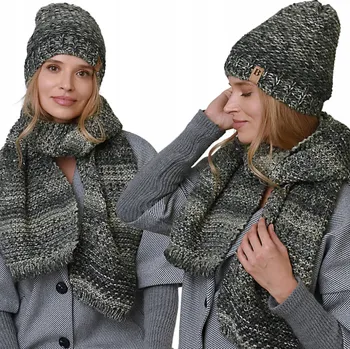 Čepice Alur sada: čepice a šála, univerzální velikost, vícebarevná