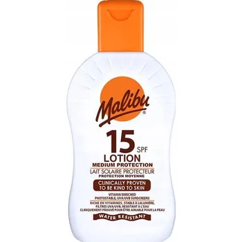 Přípravek na opalování Balzám na opalování Malibu 15 SPF 200 ml