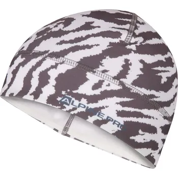 Čepice Unisex bezešvá čepice ALPINE PRO Marog bílá Velikost: L