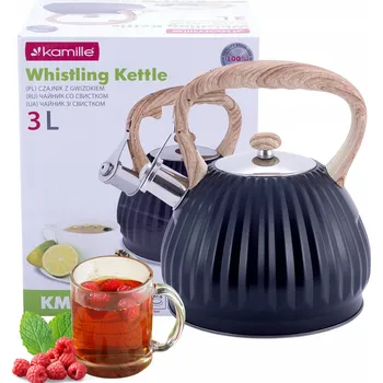 Varná konvice Tradiční ocelová Konvice Kamille KM-1076 3 l