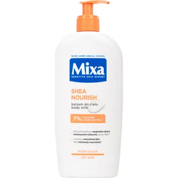 Mixa Shea Nourish Vyživující tělový balzám pro suchou pokožku s glycerinem 400 ml