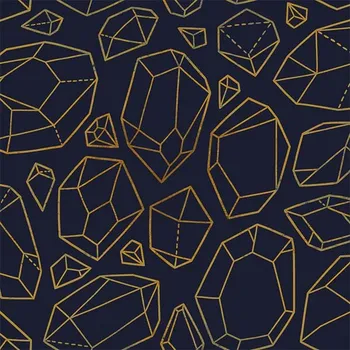 Látka na plavky, fitness oblečení 160g zlaté drahokamy