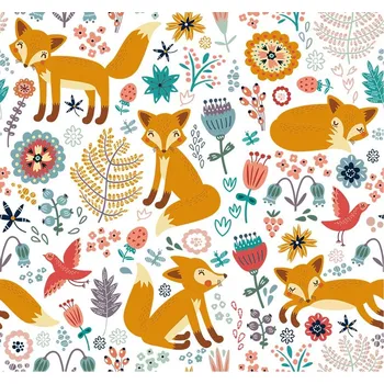 Látka letní softshell kamarádka liška