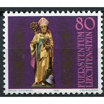 Poštovní známka (1981) MiNr. 775 ** - Lichtenštejnsko - biskup Theodor