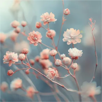 Panel z nepromokavého polyesteru 49x49 letní květiny 6