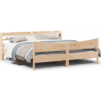 Postel zahrada-XL Rám postele s čelem 180 x 200 cm masivní borovice 3307035