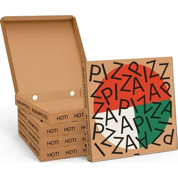 Krabice na pizzu 360x360x40 mm / H / CV / 4B