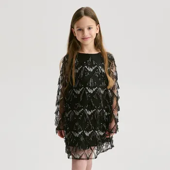 Dívčí šaty Reserved - Flitrové šaty - vícebarevná - 253FW-MLC - 253FW-MLC-152