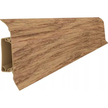 soklová lišta Lišta Vilo PVC 21 x 55, délka 250 cm, borovice