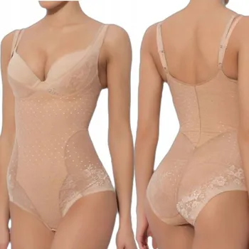 Body Janira krajkové zeštíhlující body béžové 1045233 vel. M