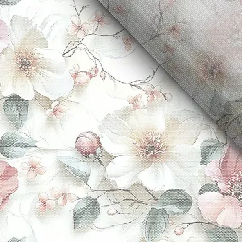 Měkký tyl květiny světlé Alice