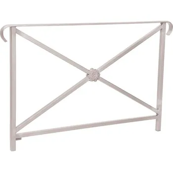 Zábradlí Procity Zábradlí Héritage, délka 1500 mm, dvě madla, jednoduchý kříž s růžicí, barva šedá RAL7044