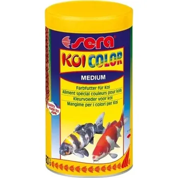 Krmivo pro rybičky SERA Sera doplňkové krmivo pro Koi - podpora vybarvení ryb Koi Color Medium 1000ml
