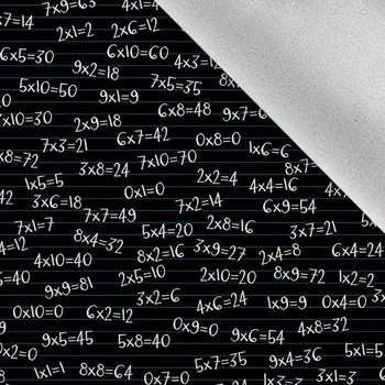 Softshell zimní malá násobilka černá