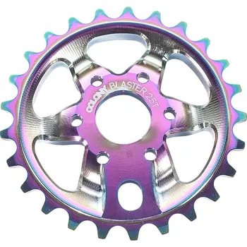 bmx Colony Blaster Chris James BMX Převodníky (Rainbow Anodise|28T)
