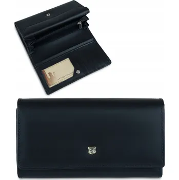 Peněženka Dámská kožená peněženka Aileen - Stefania Černá