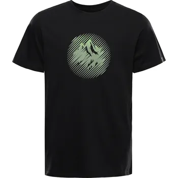 Pánské tričko Pánské sportovní triko ALPINE PRO Grem 2 černé Velikost: M