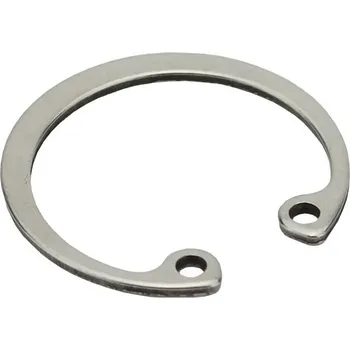 Vymezovací kroužek Pojistný kroužek do díry DIN 472 - 80 nerez