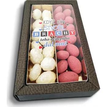 Čokoláda Sablio Mandle v čokoládě Když Bůh stvořil bráchy - 2x 80g