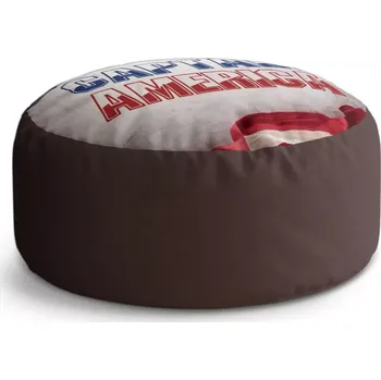 Taburet Sablio Taburet Circle Kapitán Amerika Vlajka: 38x48 cm