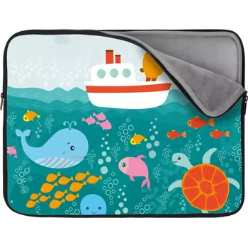 pouzdro na notebook Sablio Obal na notebook Mořský svět - 13"