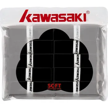Badmintonový grip Kawasaki K001 10pack - černá