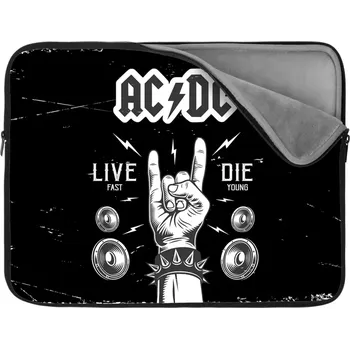 pouzdro na notebook Sablio Obal na notebook ACDC Live fast, die young - 17