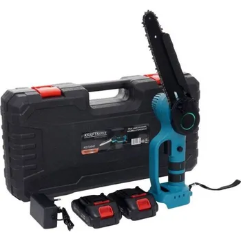 Motorová pila Ruční AKU řetězová pila 8”, Kraft a Dele KD10647