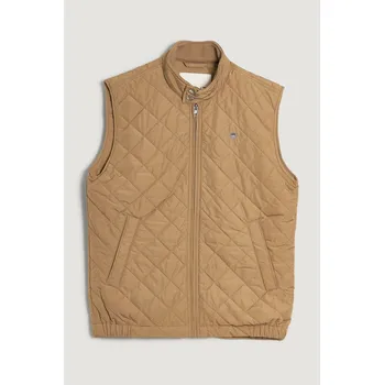 Pánská vesta VESTA GANT QUILTED WINDCHEATER VEST LIGHT TAUPE