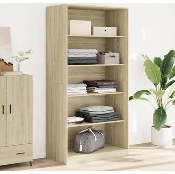 Příborník a kredenc zahrada-XL Šatní skříň dub sonoma 100 x 50 x 200 cm dřevotříska 3307731