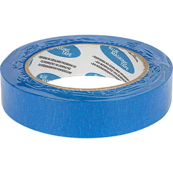 Lepicí páska Modrá maskovací papírová páska 25mm x 50m