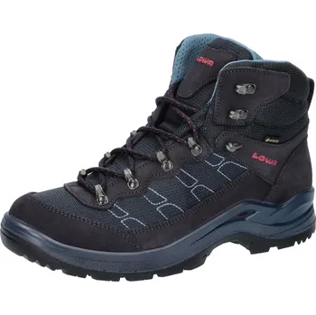 Dámská treková obuv LOWA Dámské turistické kotníkové trekové boty Taurus Pro GTX Mid Ws 38 MODRÁ