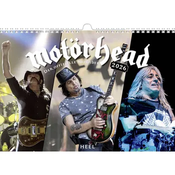 Kalendář kalendář na rok 2026 Motörhead