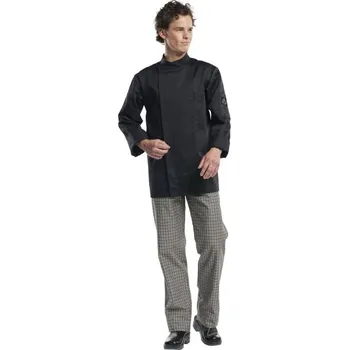 Gastro oděv Chaud Devant | Kuchařský rondon Bacio Black - Black / 3XL / 3XL / černá