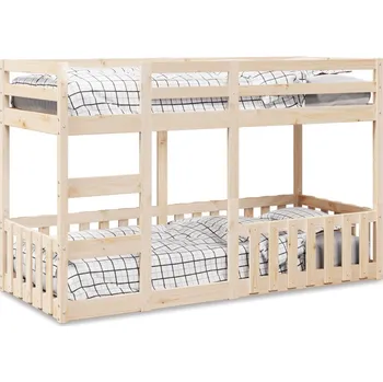 Postel zahrada-XL Patrová postel 90 x 190 cm masivní borové dřevo 3308592