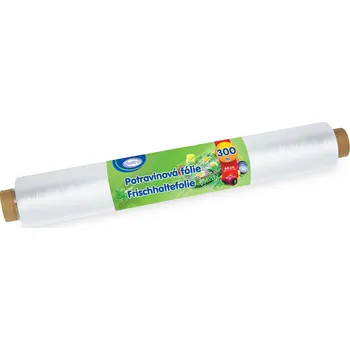 Potravinová fólie Potravinová fólia (PE) 9µm 44cm x 300m jednotlivo balená [1 ks]