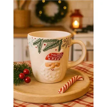 Sinsay - Hrnek s vánočním motivem - bílá - 377GC-00X - 377GC-00X-ONE