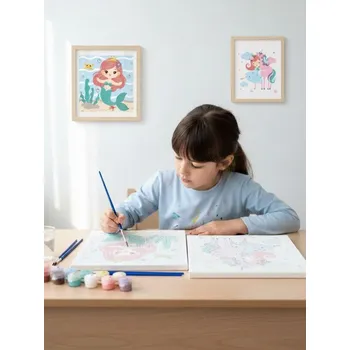 Sinsay - Sada na malování podle čísel 2 pack - vícebarevná - 023JF-MLC - 023JF-MLC-ONE