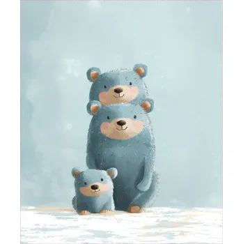 Softshell zimní PANEL 50x60 3 medvídci