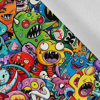 Látka softshell zimní pružný monster