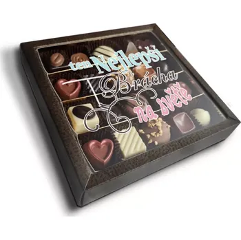 Cukrovinka Sablio Pralinky Ten nejlepší brácha na světě - 20 ks pralinek