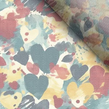 Měkký tyl abstraktní srdce Nina